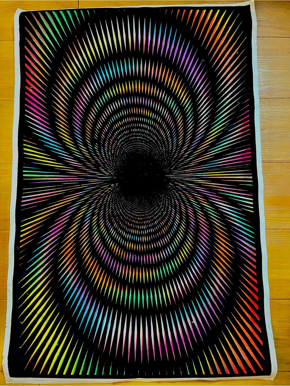 BUY NOW! Vintage 1977 Magnetic Fantasy #321 Blacklight Poster – Funky Enterprise